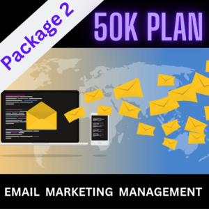 50k contacts - Email Marketing Management Service